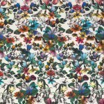 Osborne & Little Tulipan Fabric F6743-01 Multi/Ivory