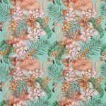 Matthew Williamson Flamingo Club Fabric F6790-01 Jade/Peach/Coral