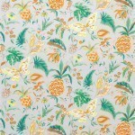 Matthew Williamson Habanera Fabric F6794-02 Grey/Grass/Orange/Lemon