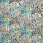  Aravali Fabric F6945-02 Aqua/Neutral/Stone