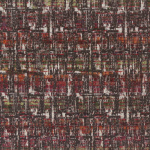 Osborne & Little Oakley Fabric F7064-03 Rust/Sage/Choc