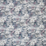 Osborne & Little Water Lily Fabric F7131-04 Dove Grey