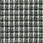 Osborne & Little Burlington Fabric F7310-04 Charcoal/Ivory