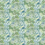 Osborne & Little Hothouse Fabric F7440-01 Leaf Green