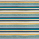 Osborne & Little Spiaggia Stripe Outdoor F7448-02 Navy, Ochre, Teal