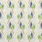 Nina Campbell Fontibre Fabric NCF4195-03 Blue/Green