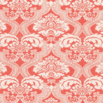 Nina Campbell Meredith Fabric NCF4241-04 Coral