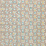 Nina Campbell Garance Fabric NCF4336-01 silver and white on a blush pink background