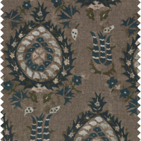 Mind The Gap FLOURISH DAPPLE Grey Linen